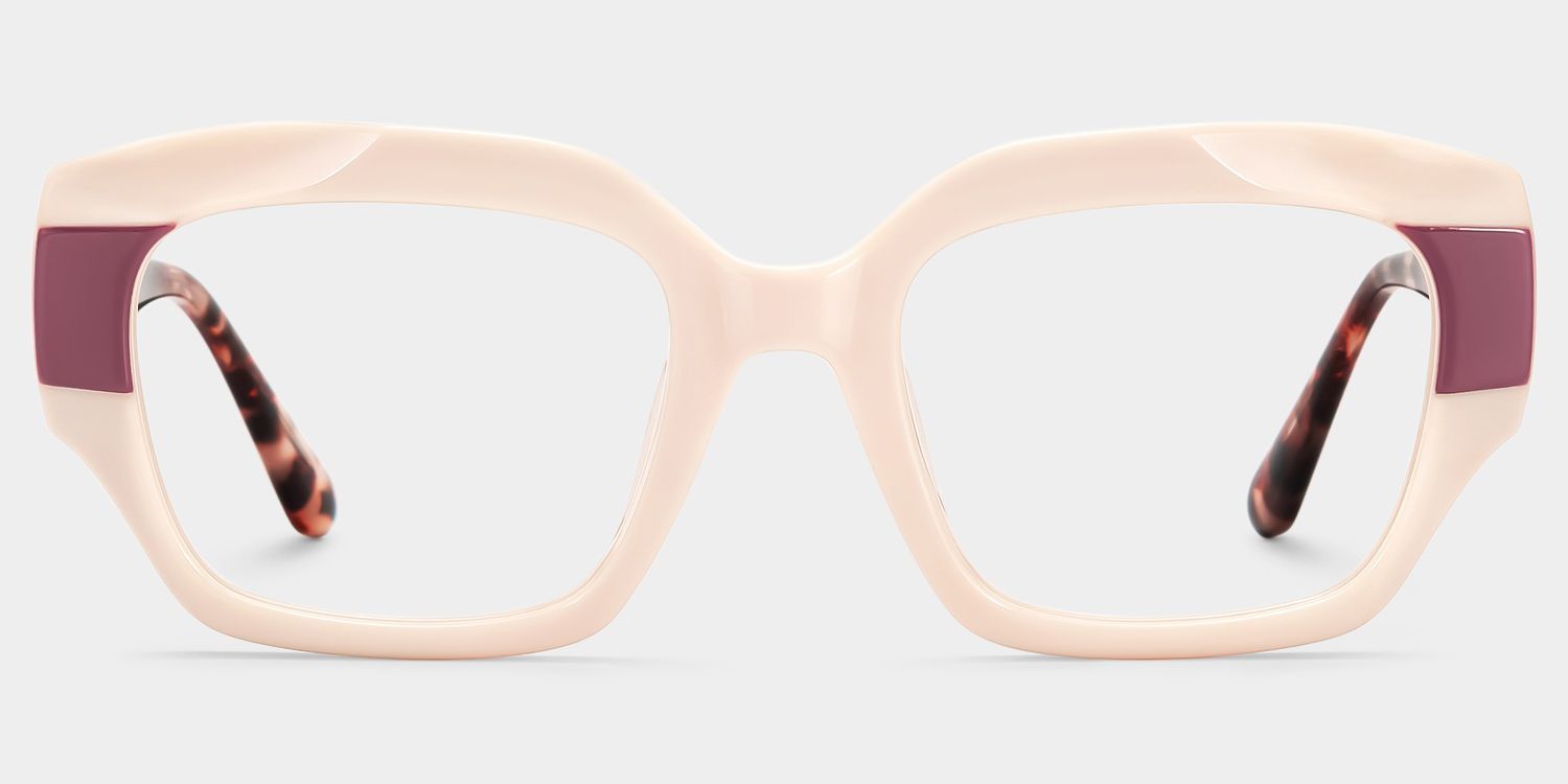 Sonnet Rosa Quadratische Brille | ZEELOOL1