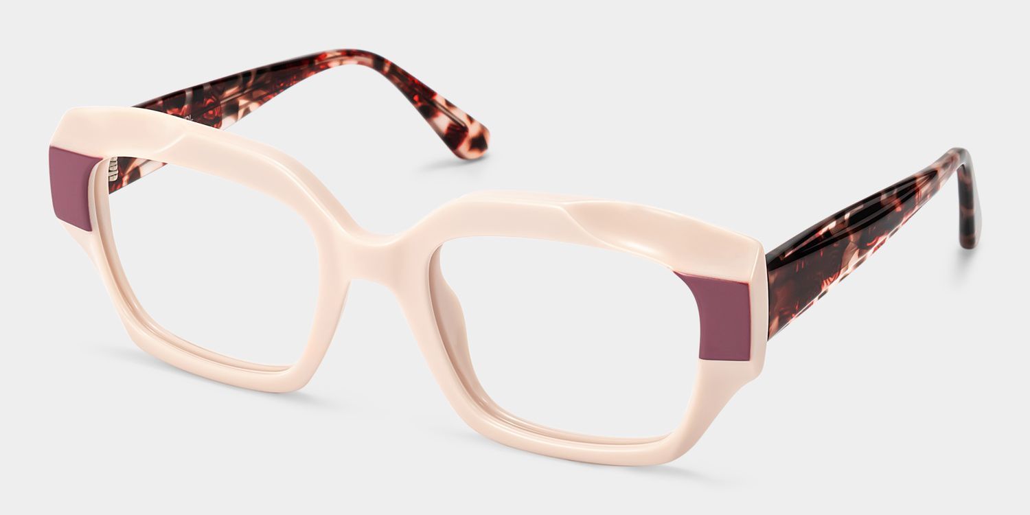 Sonnet Rosa Quadratische Brille | ZEELOOL3