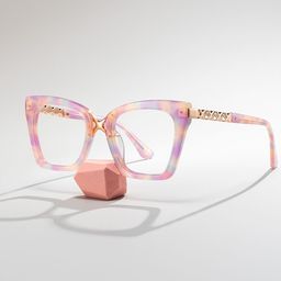 Darlyn Rosa Cateye Brille0