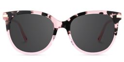 Mailyn Rosa-Tortoise Rund Sonnenbrille0