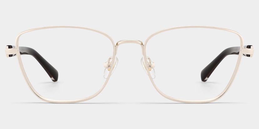 Lucille Gold Schmetterling Brille