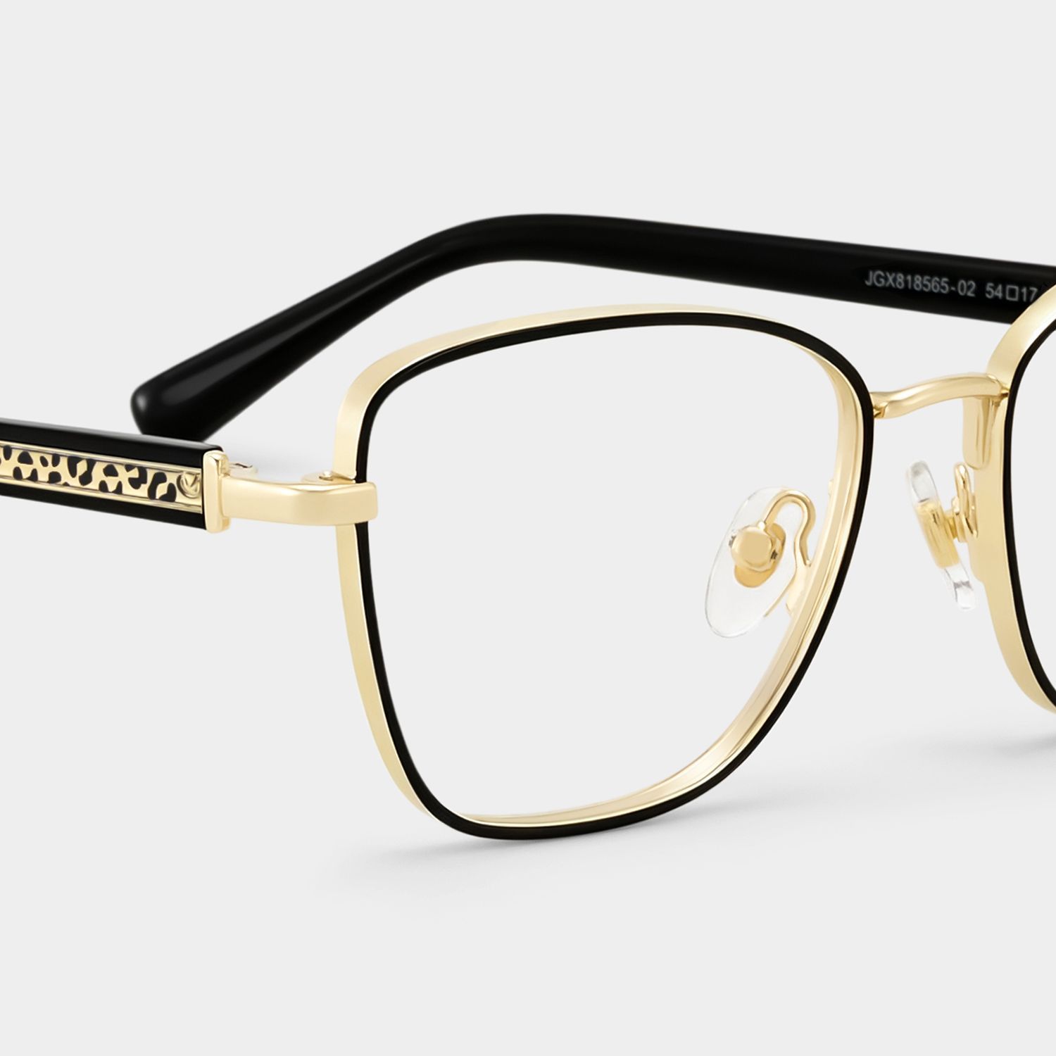 Lucille Schwarze Schmetterlingsbrille | ZEELOOL6