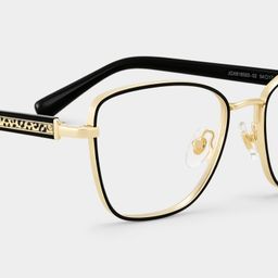 Lucille Schwarz Schmetterling Brille6