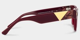 Briar Burgunderrot Cateye Brille4