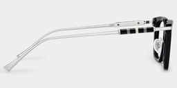 Rayne Schwarz Quadratisch Brille5