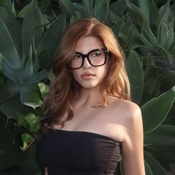 Scicluna Schwarz Quadratisch Brille5