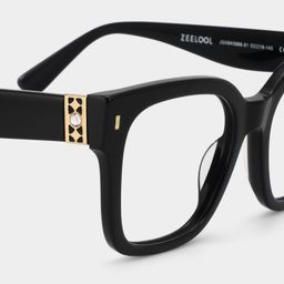 Scicluna Schwarz Quadratisch Brille4