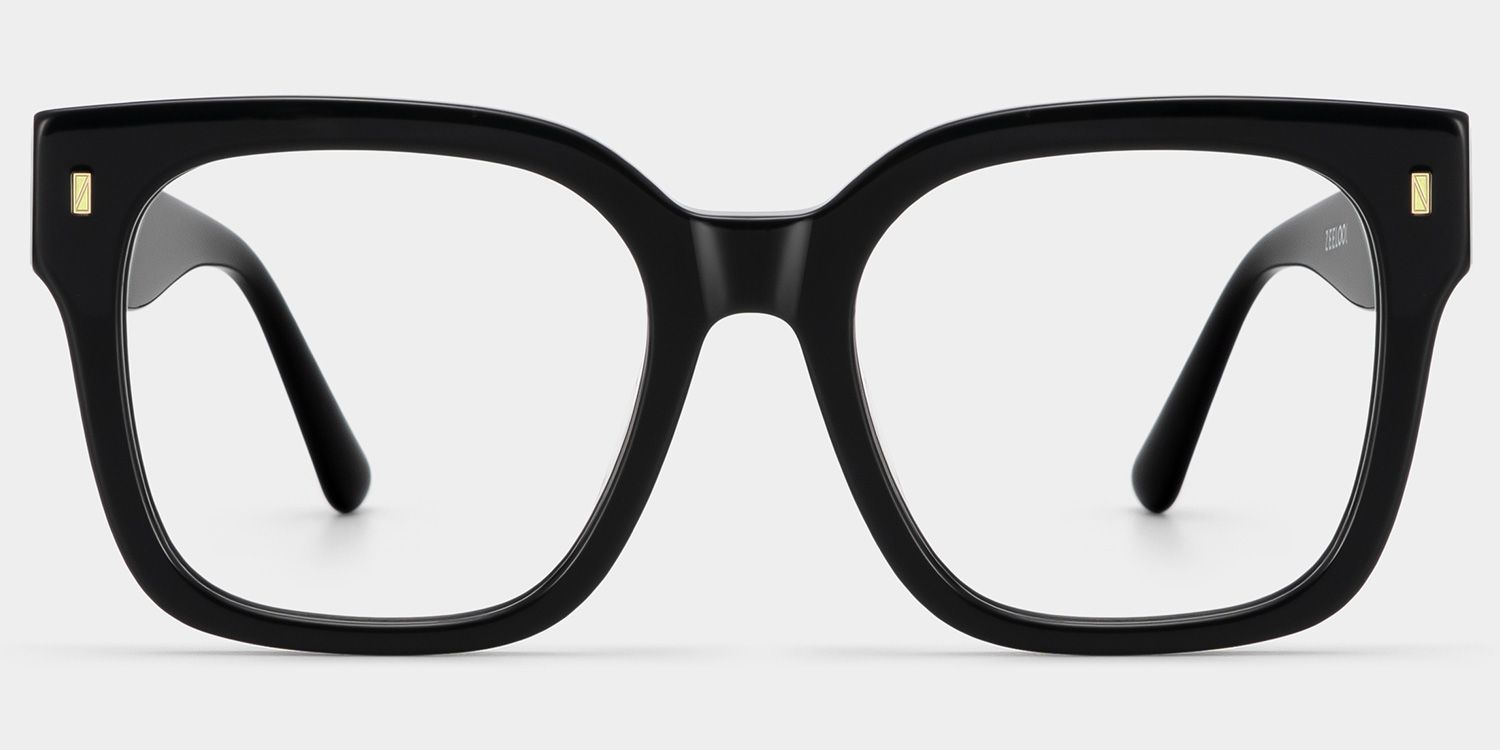 Designer-Scicluna-Brille aus Materialmix mit Vollrand0