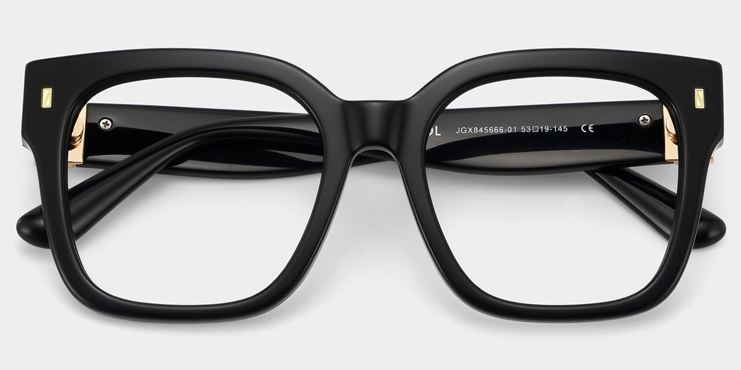 Designer-Scicluna-Brille aus Materialmix mit Vollrand1