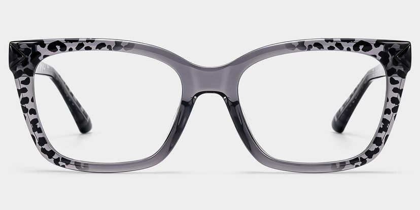 Victoria Grau-Leo Quadratisch Brille