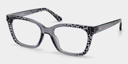 Victoria Grau-Leo Quadratisch Brille4