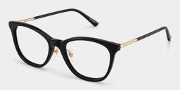 April Schwarz Cateye Brille3