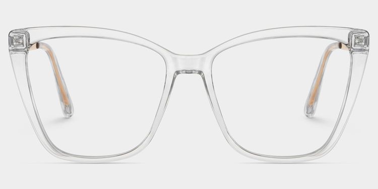 Corlette Klar Quadratisch Brille