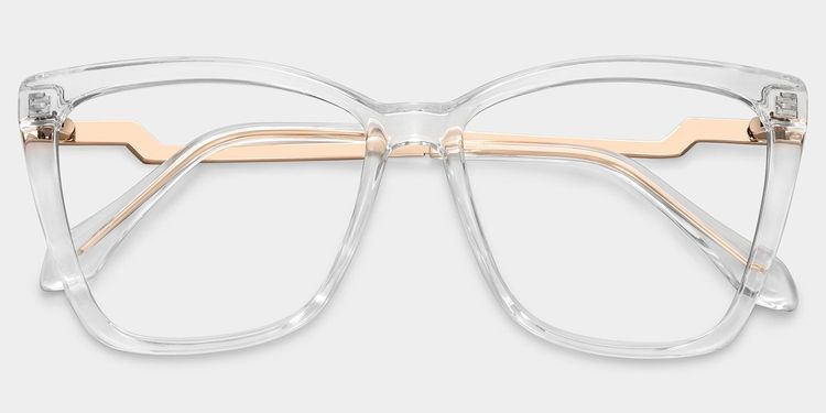 Corlette Klar Quadratisch Brille