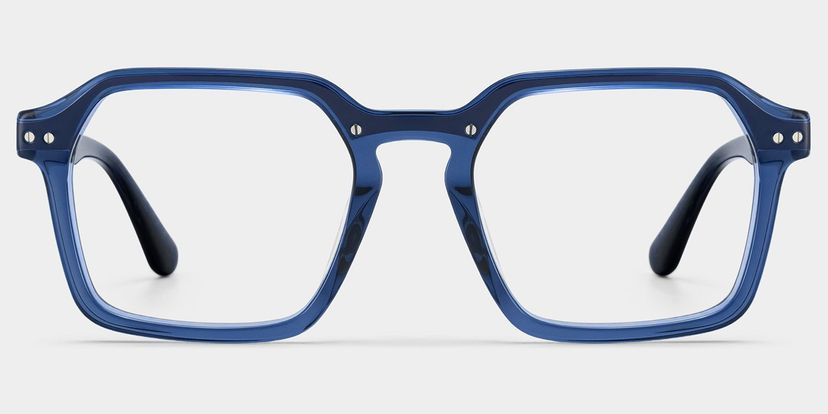 Brendan Blau Geometric Brille