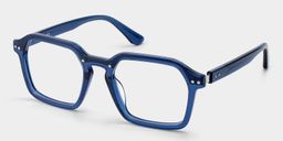 Brendan Blau Geometrisch Brille5