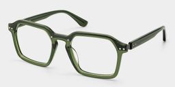 Brendan Grün Geometrisch Brille4