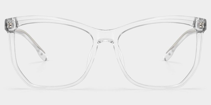Libby Klar Geometrisch Brille