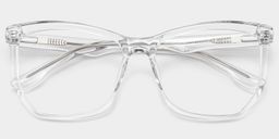 Libby Klar Geometrisch Brille1