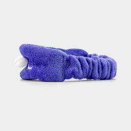 Blaues Korallenfleece-Stirnband4