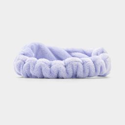 Hellblaues Korallenfleece-Stirnband3