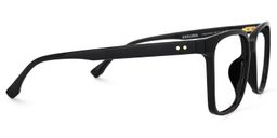 Contreras Schwarz Quadratisch Brille2