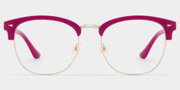 Lasha Rosa Browline Brille1