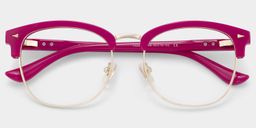 Lasha Rosa Browline Brille2