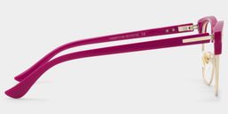 Lasha Rosa Browline Brille4