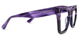 Kathya Lila Quadratisch Brille2