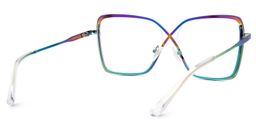 Racquel Bunt Quadratisch Brille3