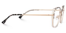 Kelby Schwarz-Tortoise Quadratisch Brille3
