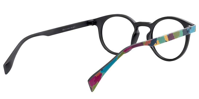 Minne Bunt Rund Brille4