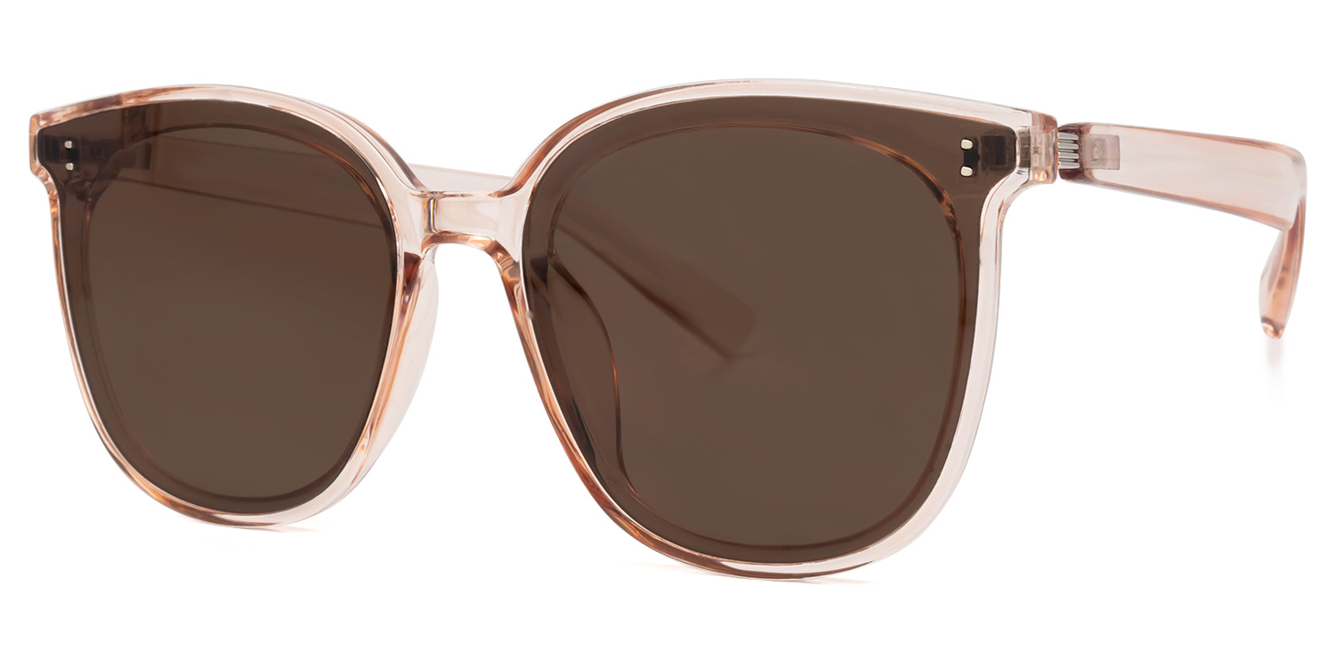 Uland Braune Runde Sonnenbrille1