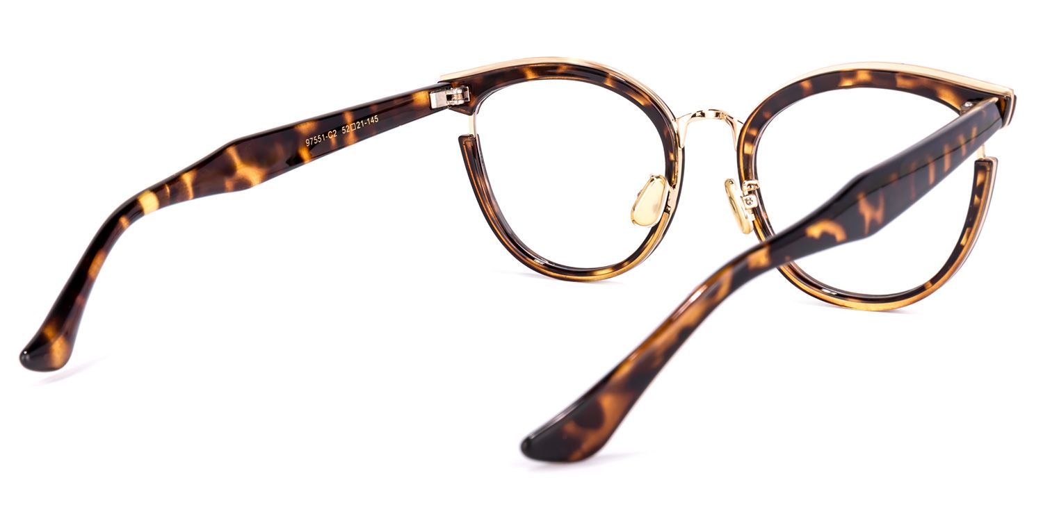 Laraine Braun-Tortoise Cateye Brille4