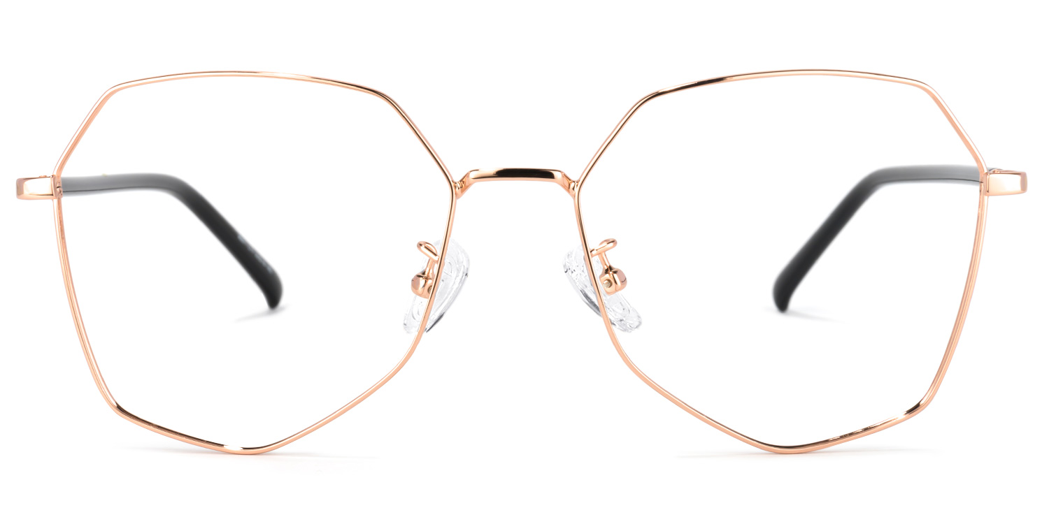 Joo Rosa Gold Geometrische Brille0