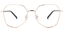 Joo Gold Geometrisch Brille0