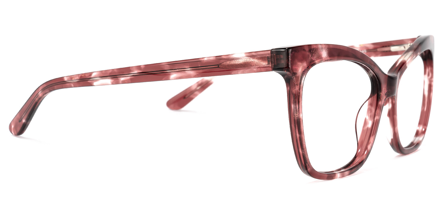 Richardson Hell Maroon Cateye Brille3