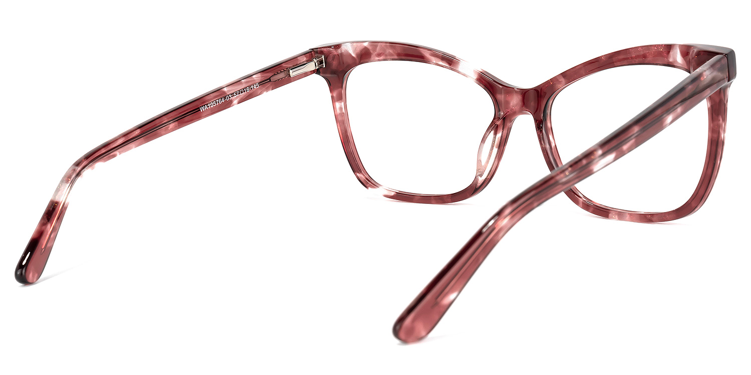 Richardson Hell Maroon Cateye Brille4