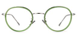 Candice Grüne Runde Brille0