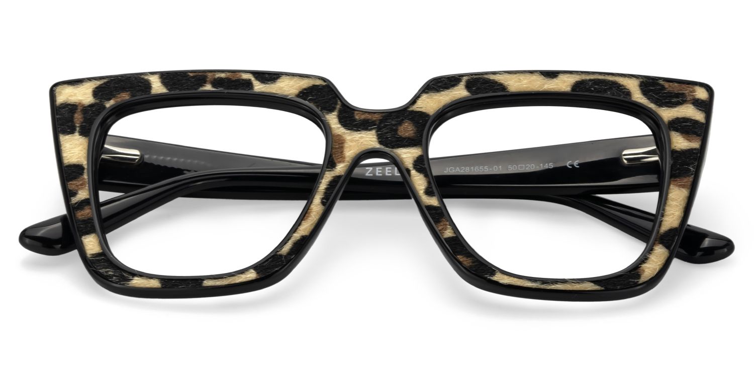 Gipson Braun-Leo Cateye Acetat Brille1