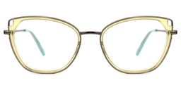 Gelsey Gelb Cateye Brille1