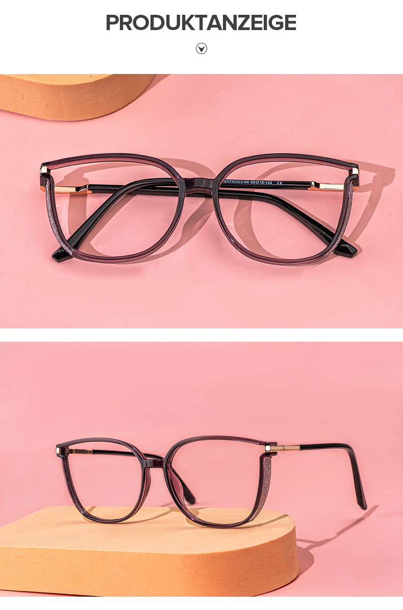Cora Braun Cateye Brille