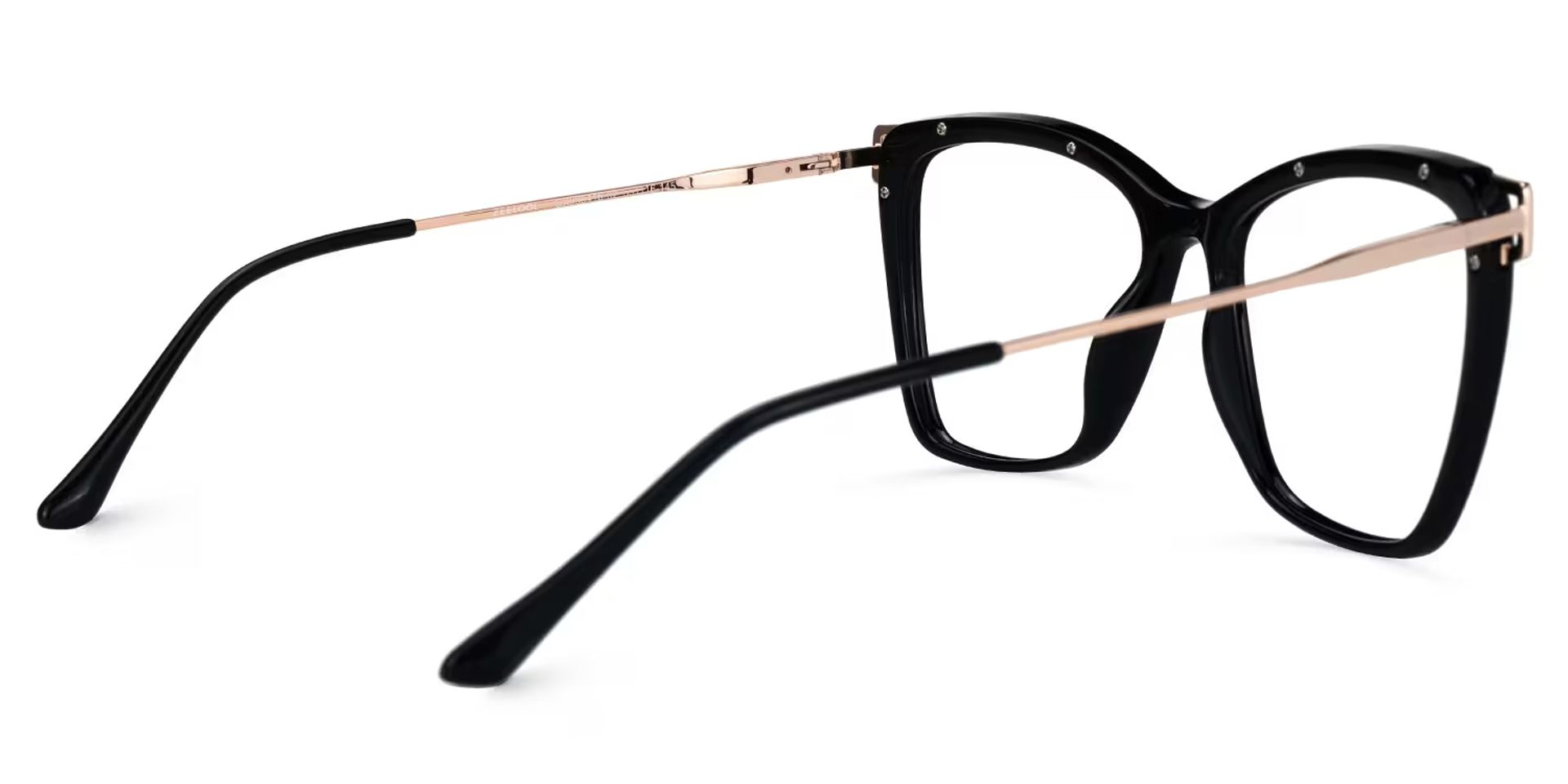 Matia Schwarz Quadratisch Brille2