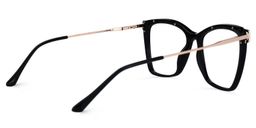Matia Schwarz Quadratisch Brille2
