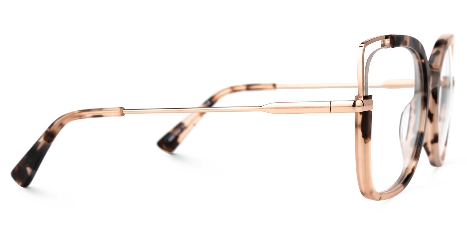 Julina Blumendruck-Braun Cateye Brille3