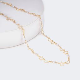 Pallu Gold Stern-Mond Brillenkette2