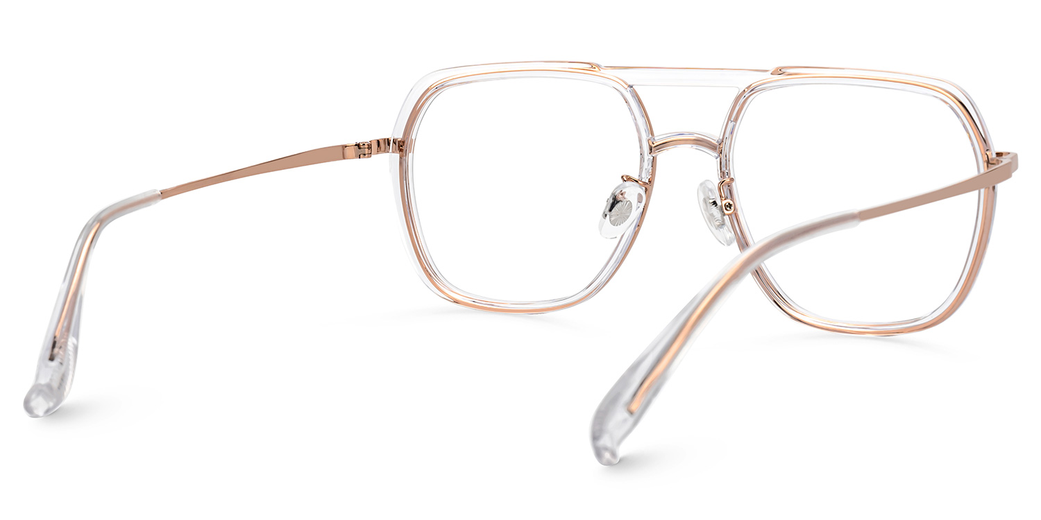 Rickey Gold Pilot Brille3