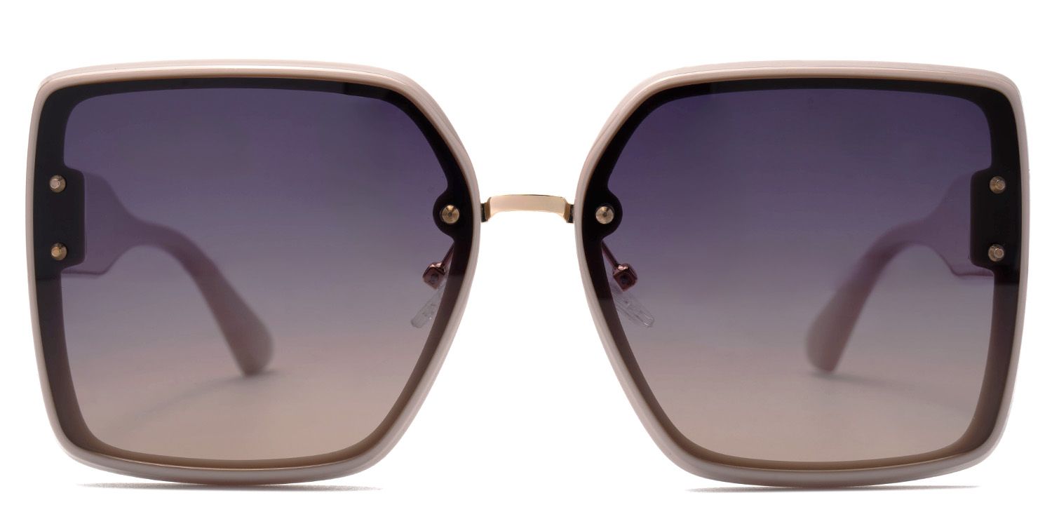 Rina Rosa Quadratisch TR90 Sonnenbrille0
