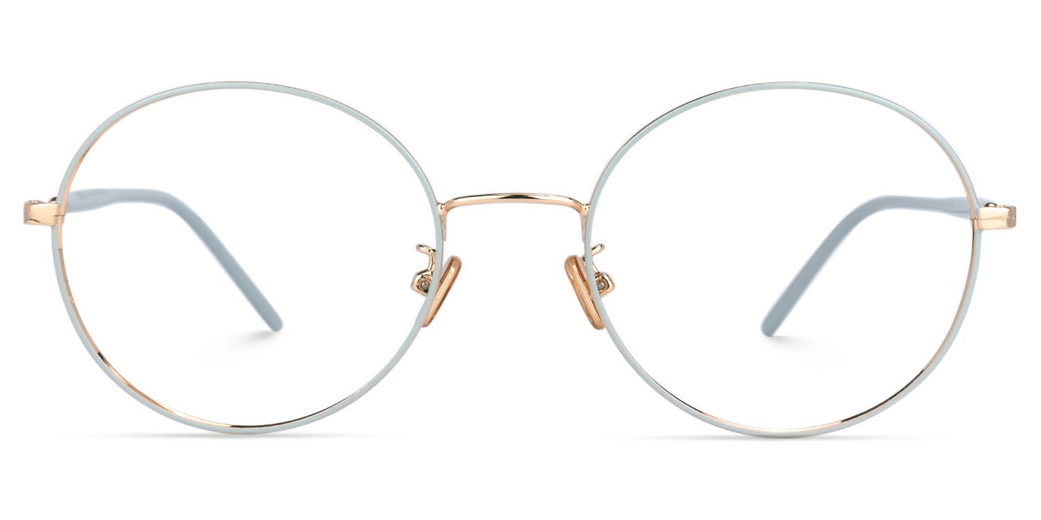 Vega Grau Rund Brille0